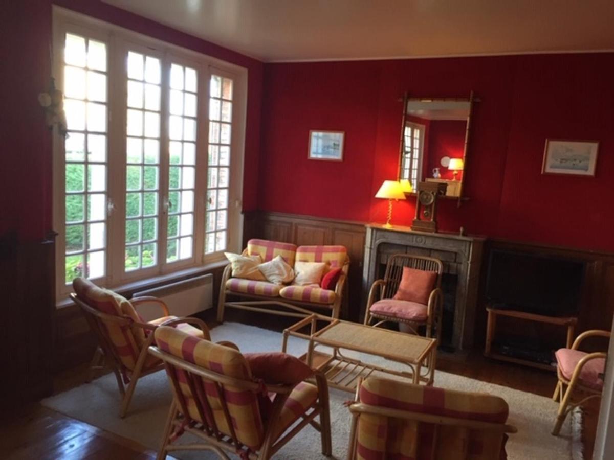 Villa Proche Centre Et Plage, 5 Chambres, Jardin, Terrasse, Parking - Fr-1-712-37 Villers-sur-Mer Buitenkant foto